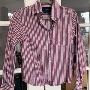 Faconnable Striped Button Down